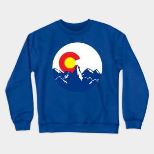 Colorado State Flag Crewneck Sweatshirt